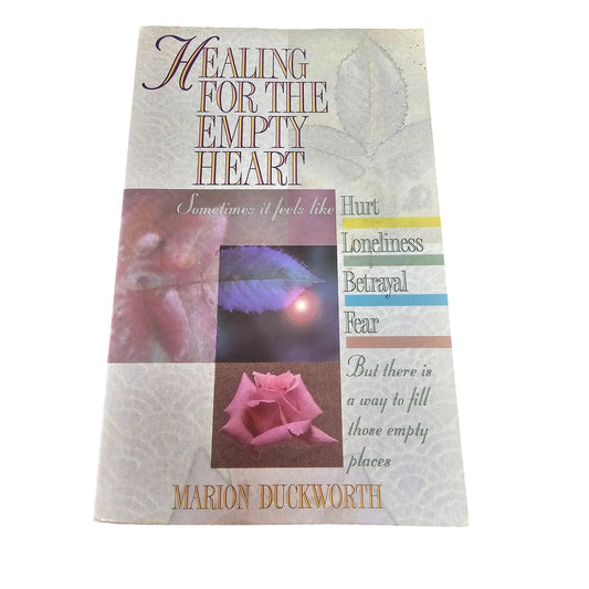 Healing For The Empty Heart By Marion Duckworth Paperback Self-Help Book Bethany House Publishers 1993