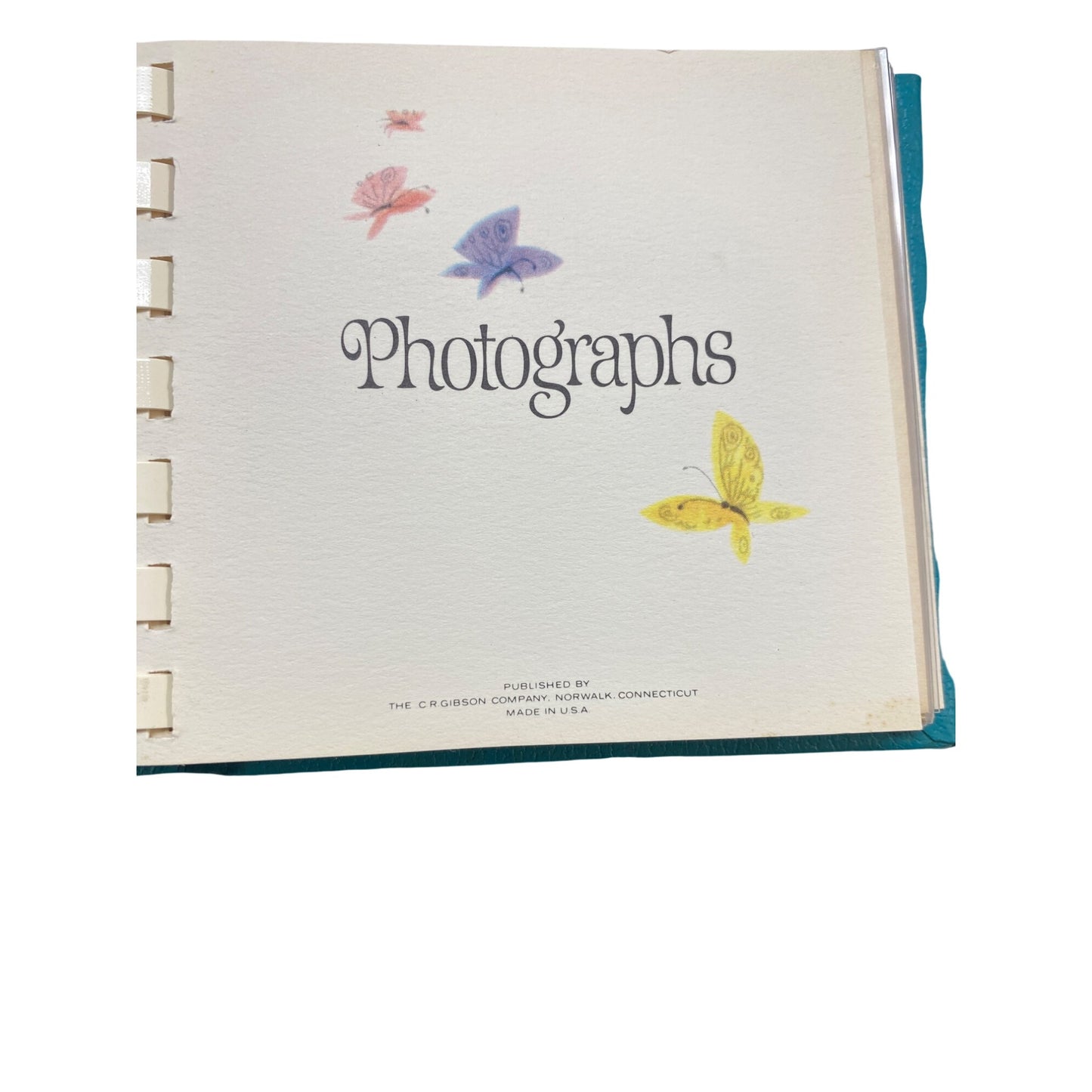 Vintage C.R. Gibson Small Photo Album