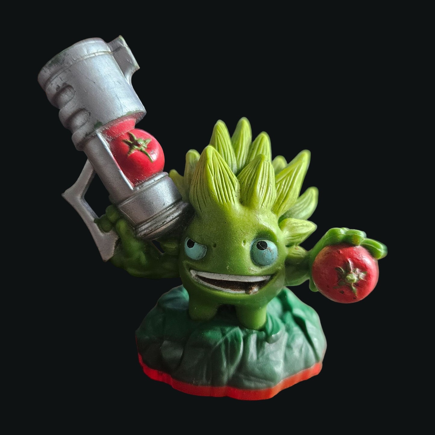 Tomato-Throwing Plant Toy Figure From Plants Vs. Zombies Game By Activision