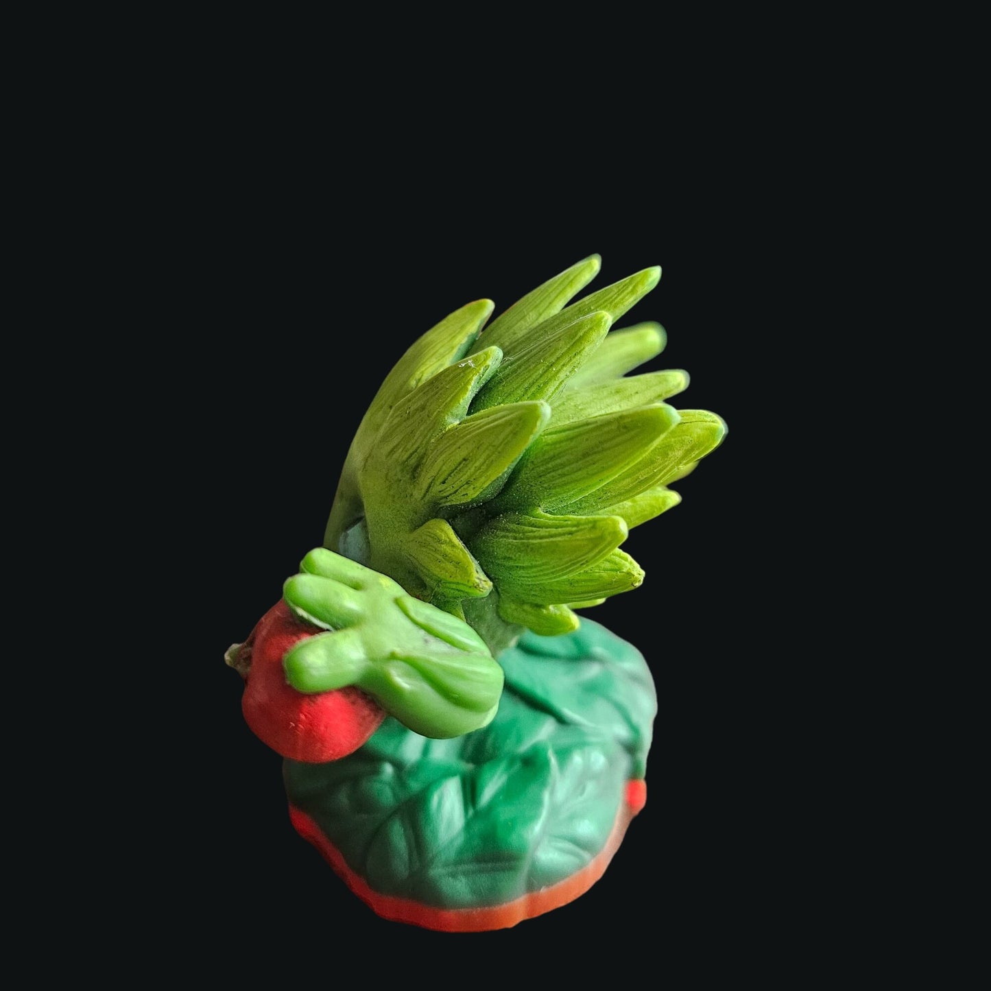 Tomato-Throwing Plant Toy Figure From Plants Vs. Zombies Game By Activision