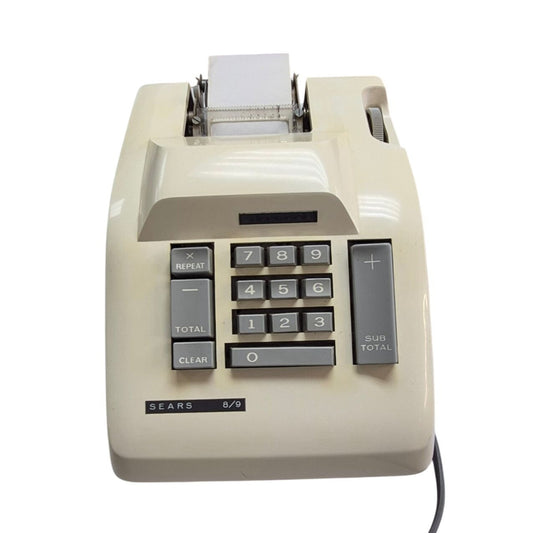 Vintage Sears Adding Machine