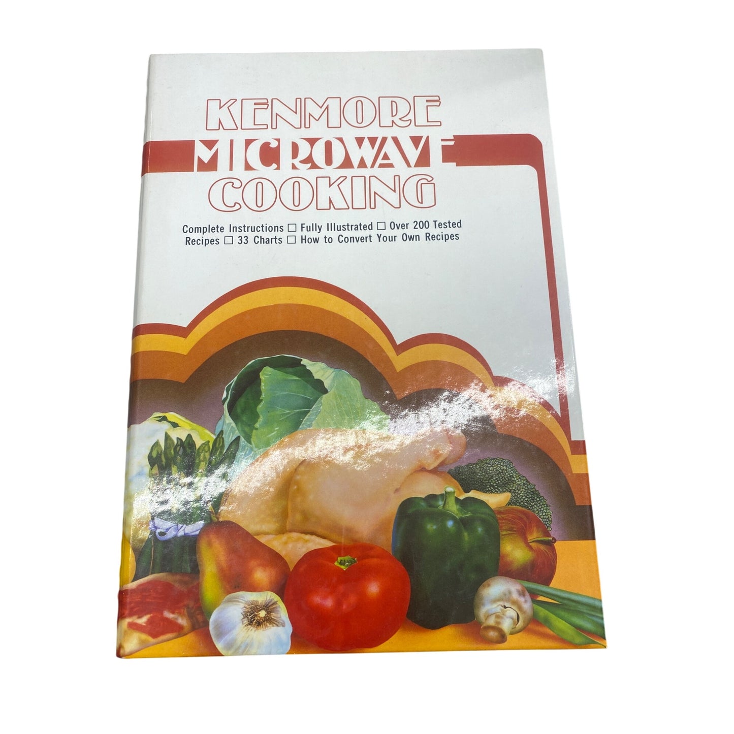 Kenmore Microwave Cooking Hardcover Book