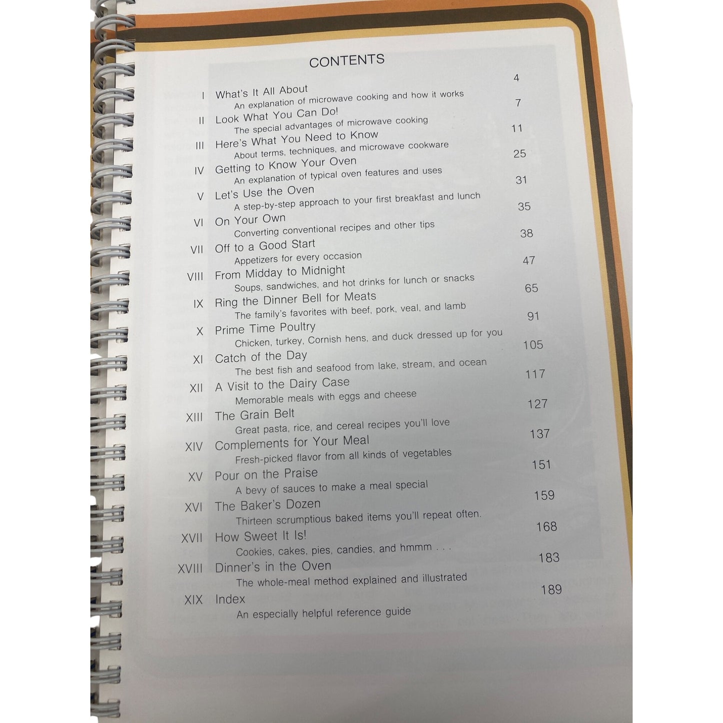 Kenmore Microwave Cooking Hardcover Book