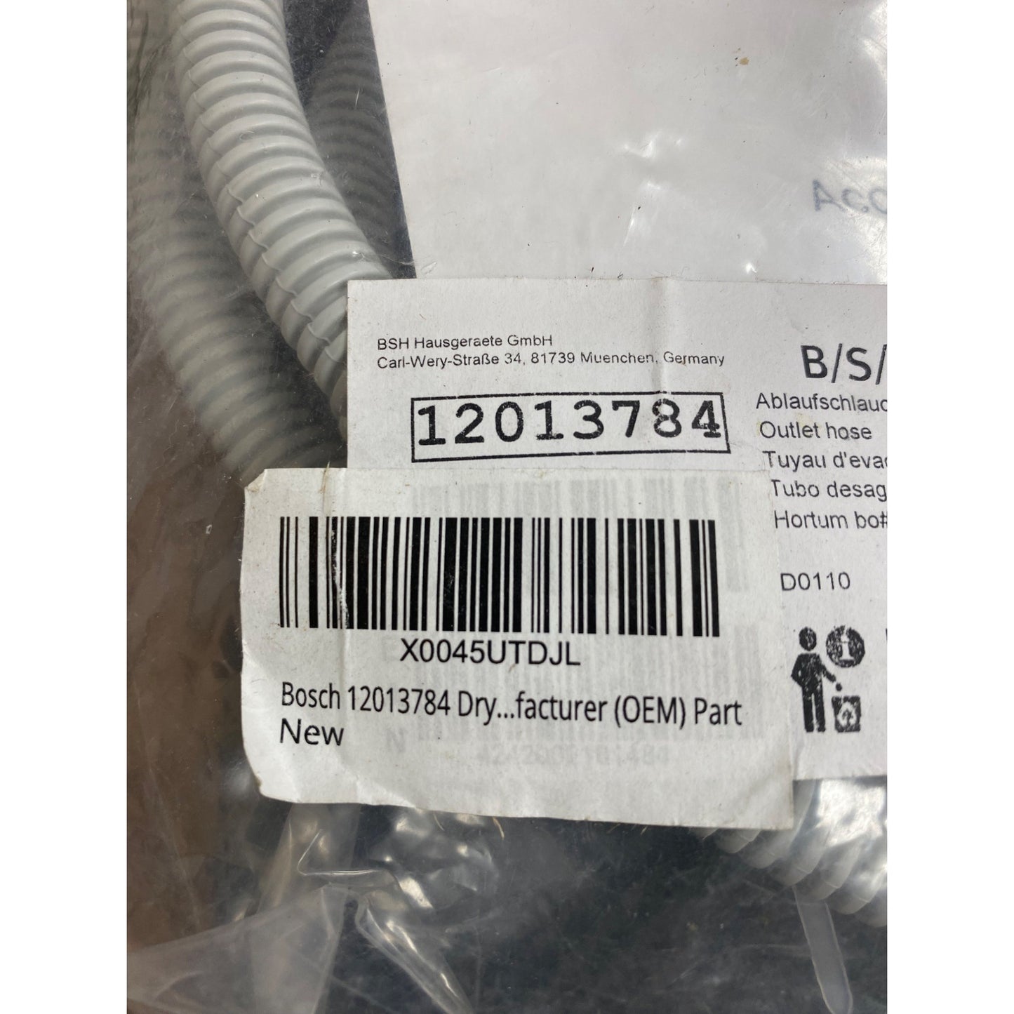 Bosch Condensate Drain