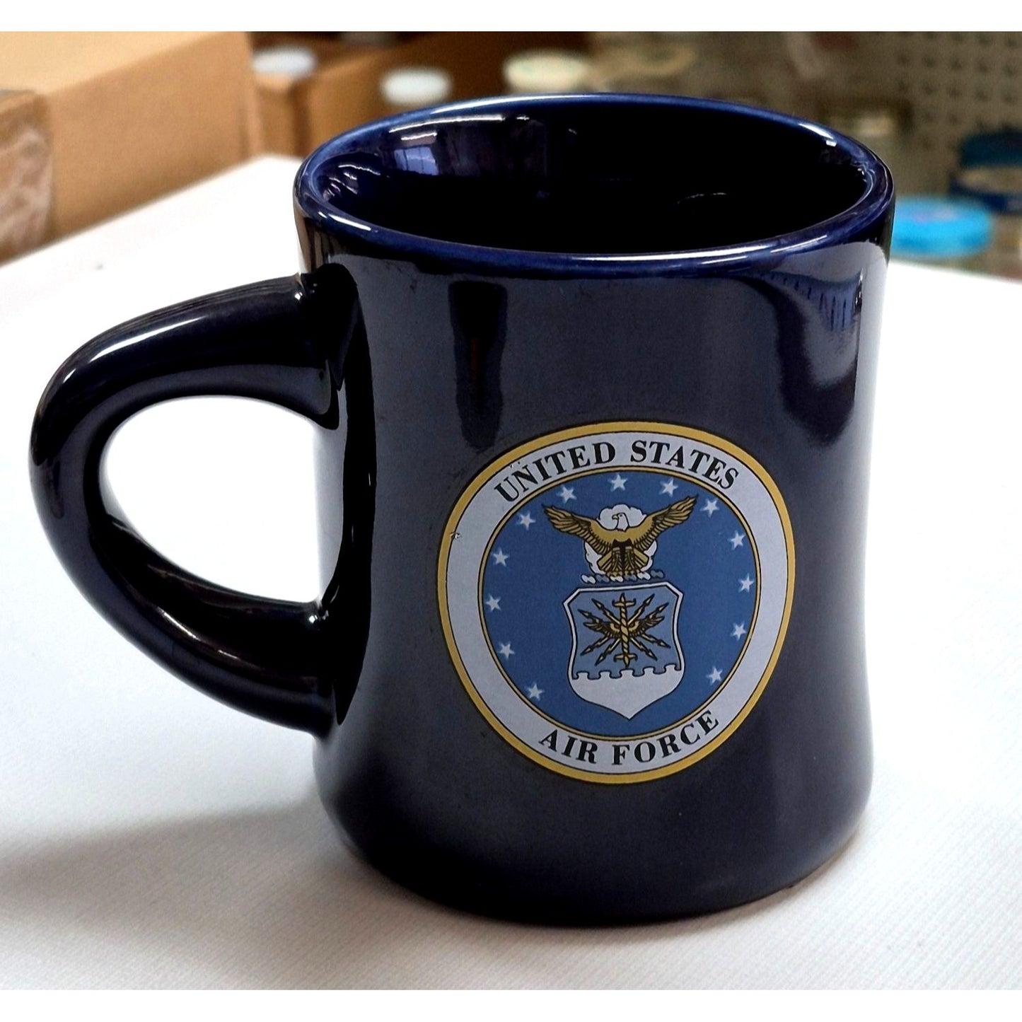 United States Air Force Blue Ceramic Mug By M. Cornell Inc.
