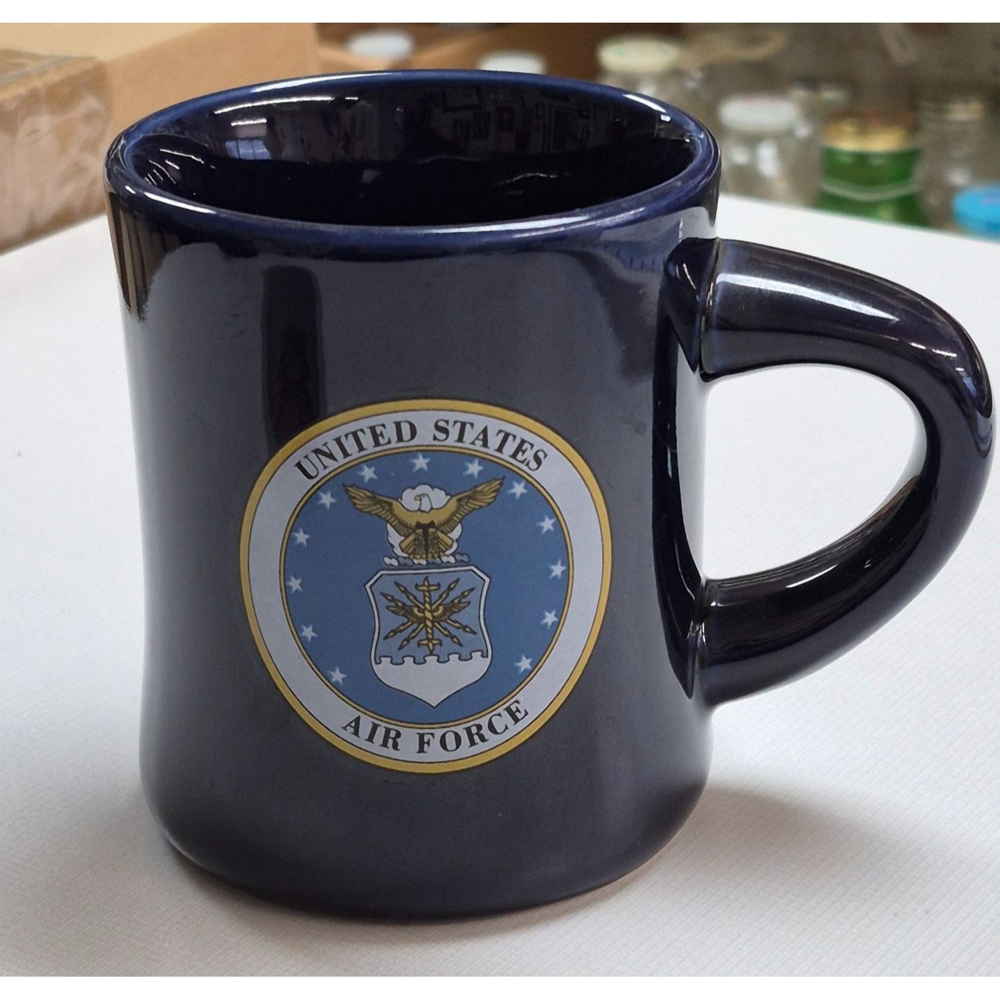 United States Air Force Blue Ceramic Mug By M. Cornell Inc.