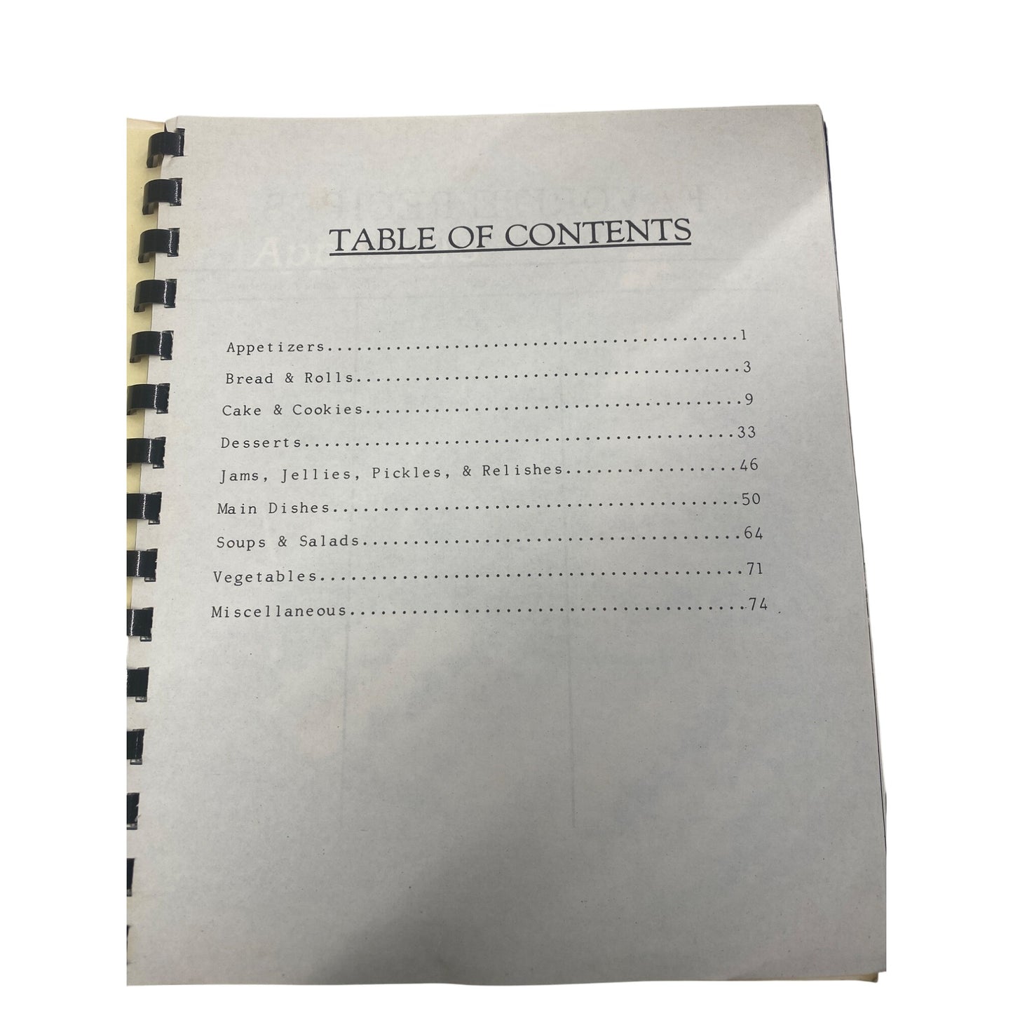 Favorite Hometown Recipes Cookbook