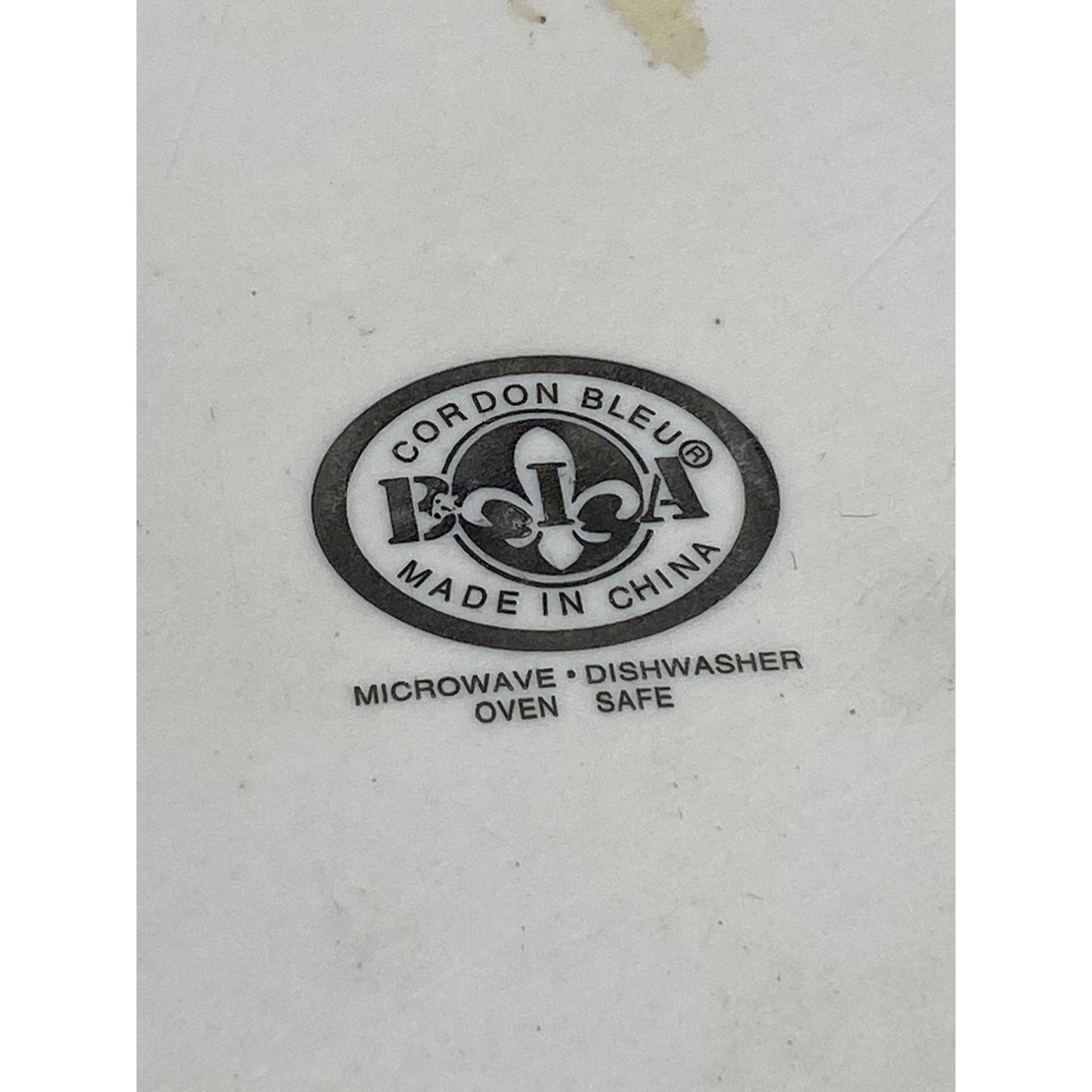 Set Of 4 Cordon Bleu White Fluted Oval Ramekins Microwave & Dishwasher Safe