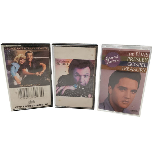 Jones & Wynette Mel Tillis Elvis Presley