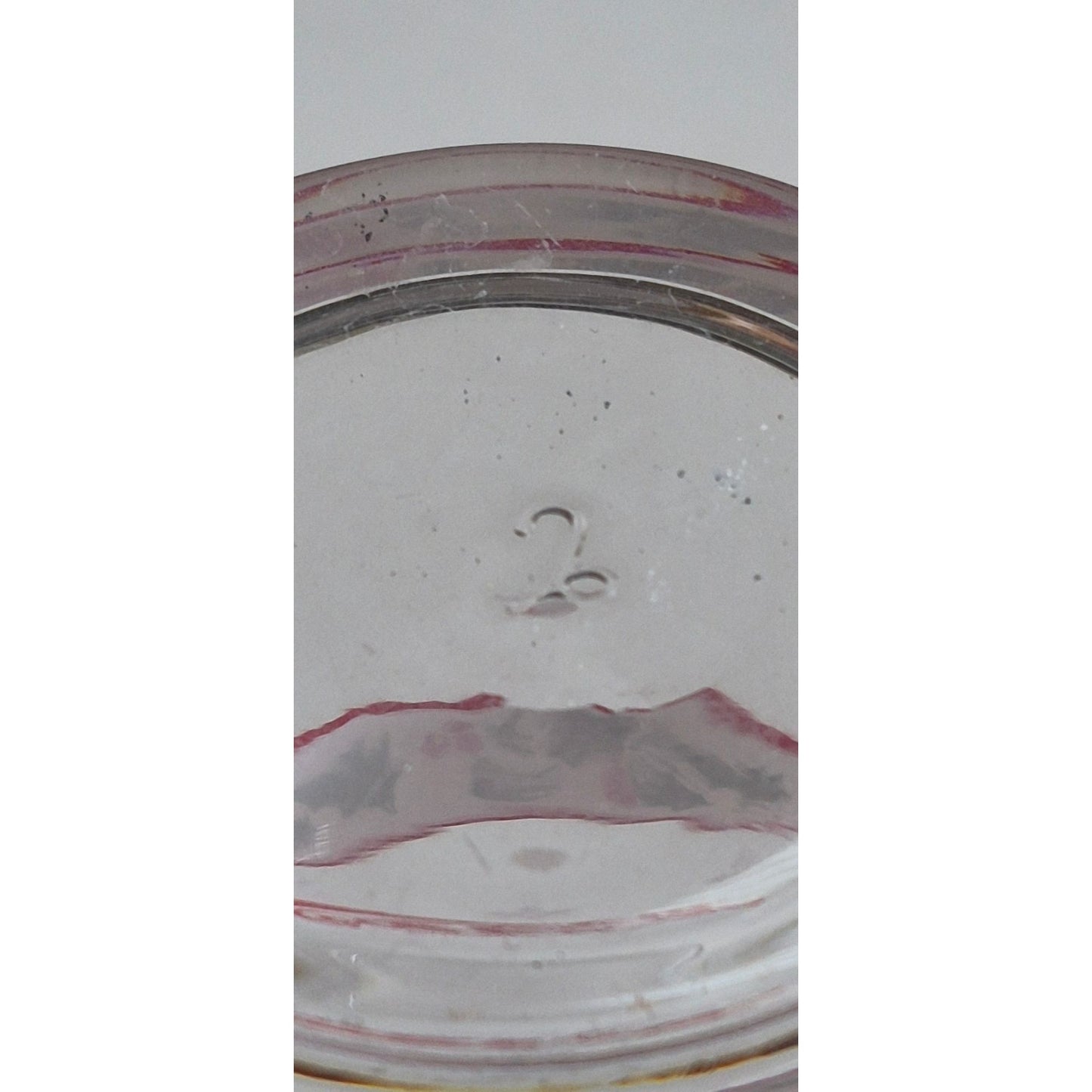 Coca-Cola Santa Claus Holiday Glass With Festive Snowflake & Holly Design