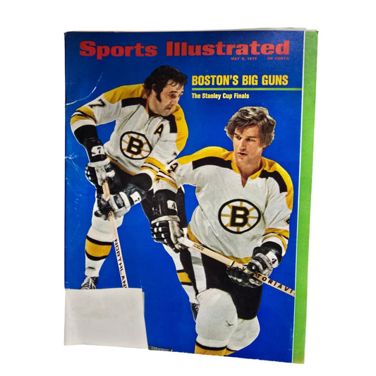1972 Vintage Sports Illustrated Magazine Boston Bruins Hockey Stanley Cup May