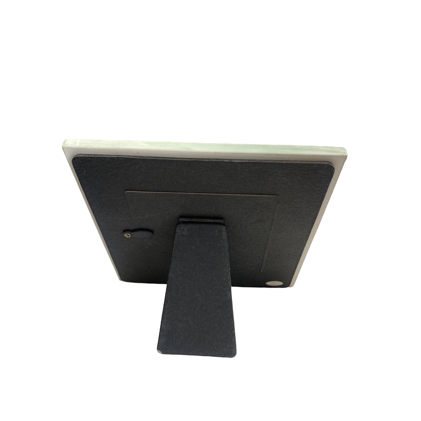 Handcrafted Bathroom-Themed Picture Frame With Teddy Bear Accents