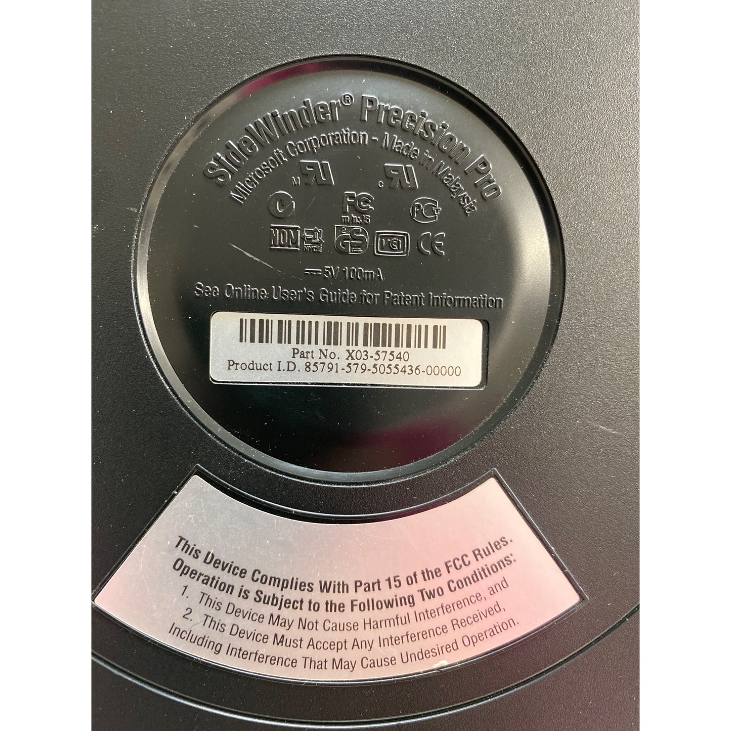 Microsoft SideWinder Precision Pro Joystick