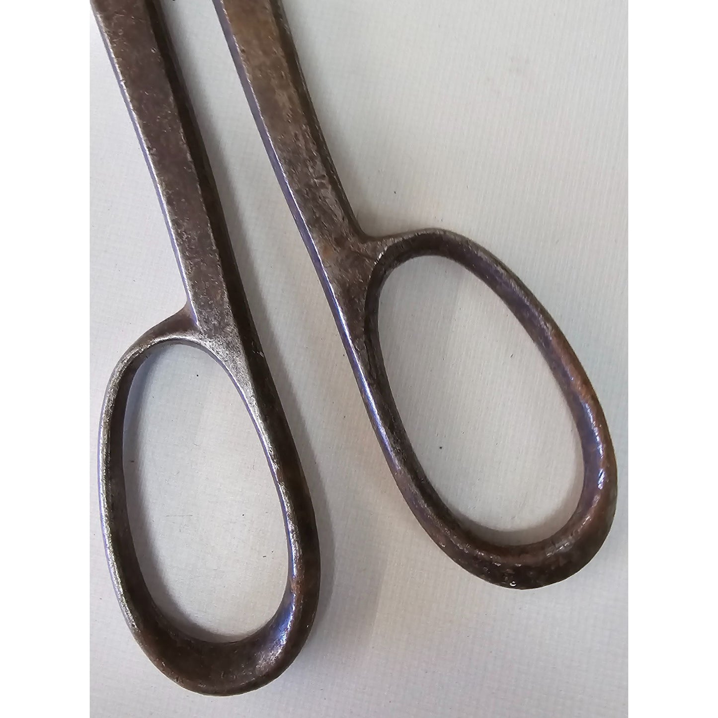 Antique Metal Tin Snips Shears Scissors 12" Vintage Industrial Tool