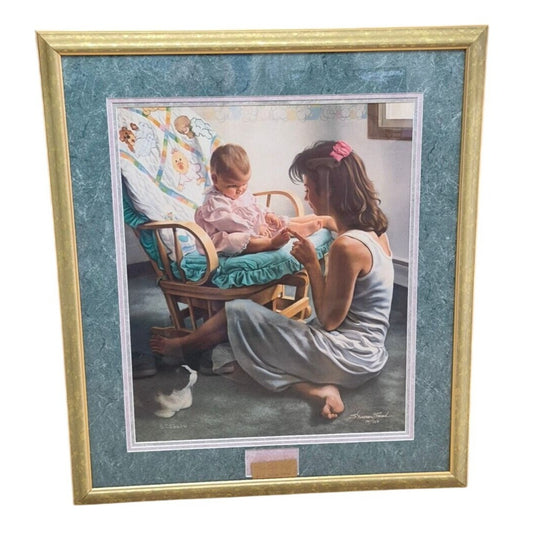 This Little Piggy Limited Edition Framed Print S. Thomas Sierak Signed Numbered