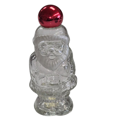 Avon Jolly Santa Topaz Cologne Empty Bottle 1 Fl. Oz.