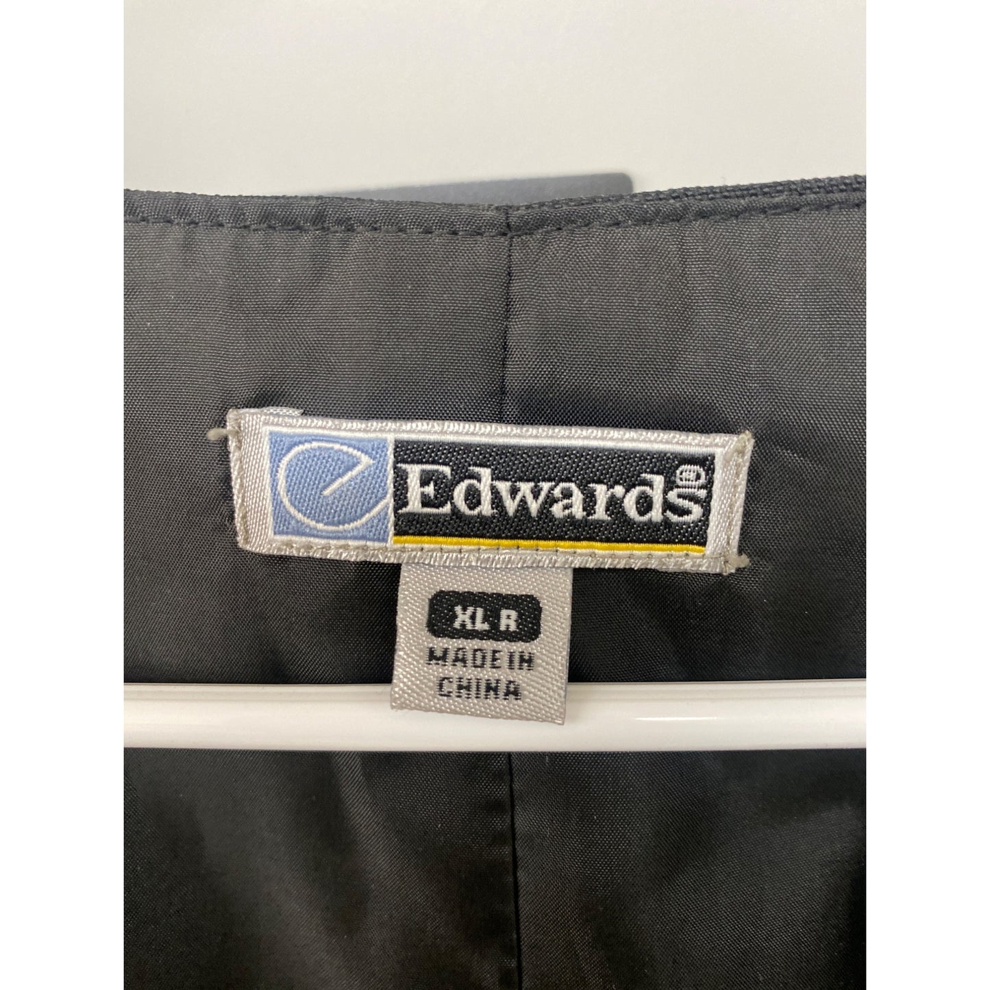 Edwards Mens Black Vest XLR Made In China