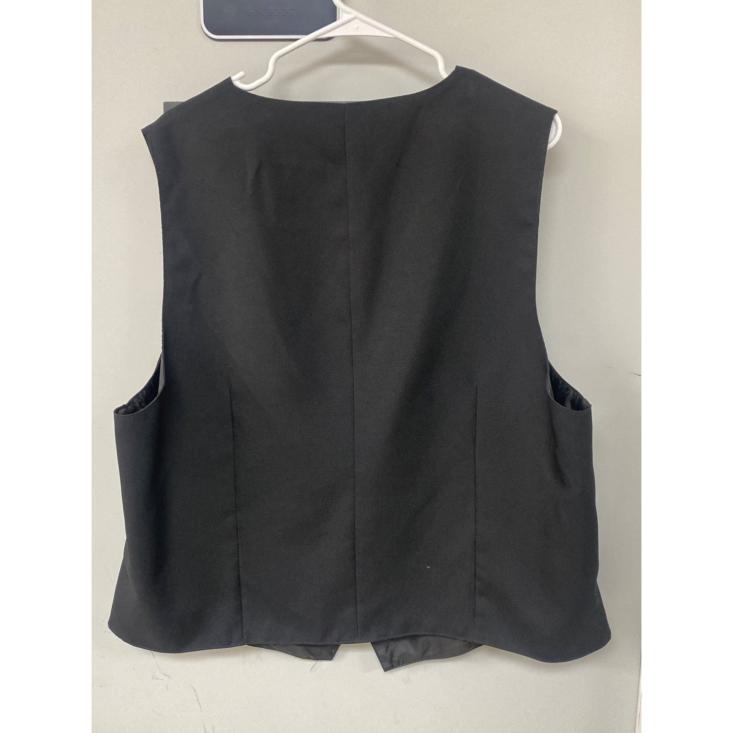 Edwards Mens Black Vest XLR Made In China
