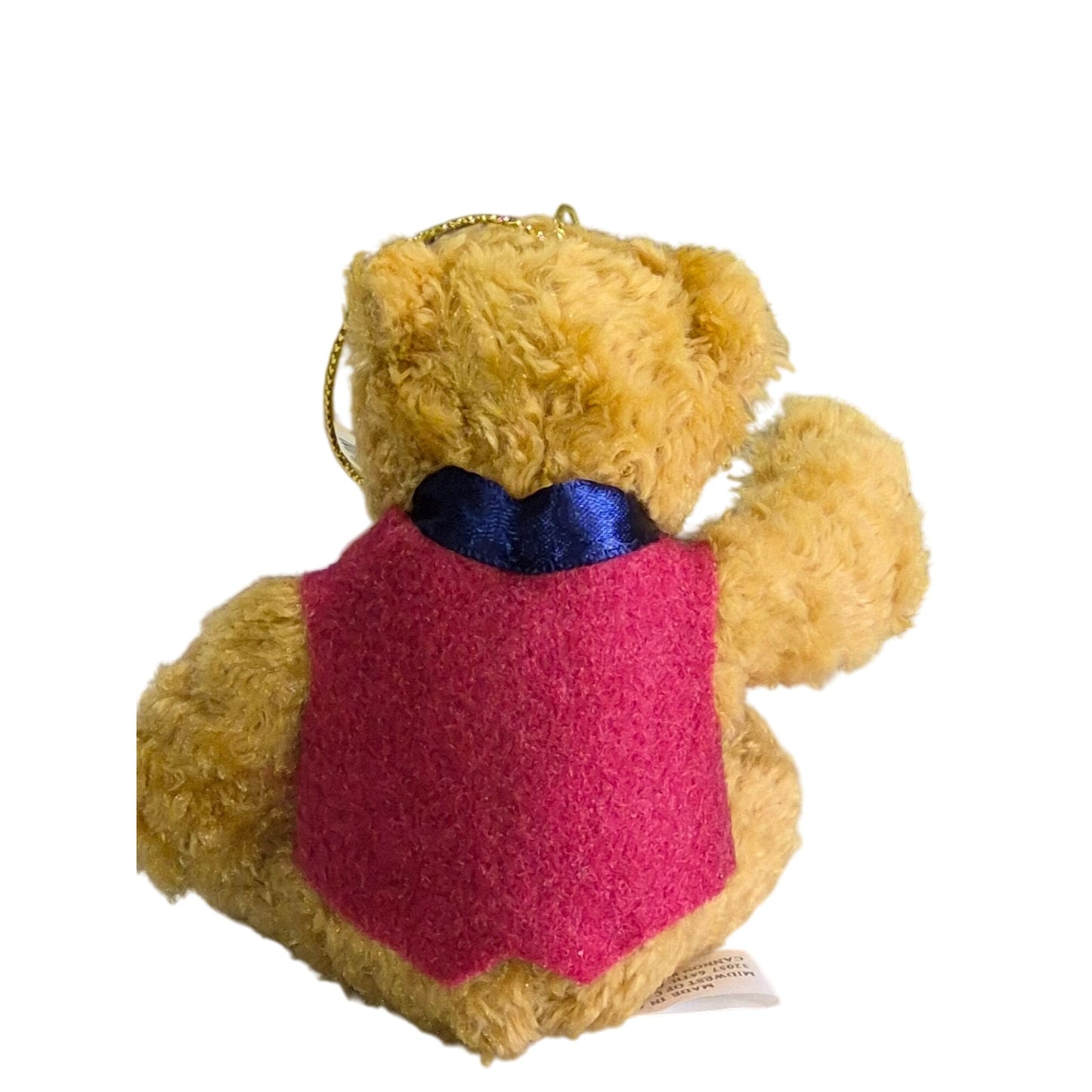 2002 Sagamore Hill 100th Anniversary Bear Ornament Cannon Falls Plush Teddy