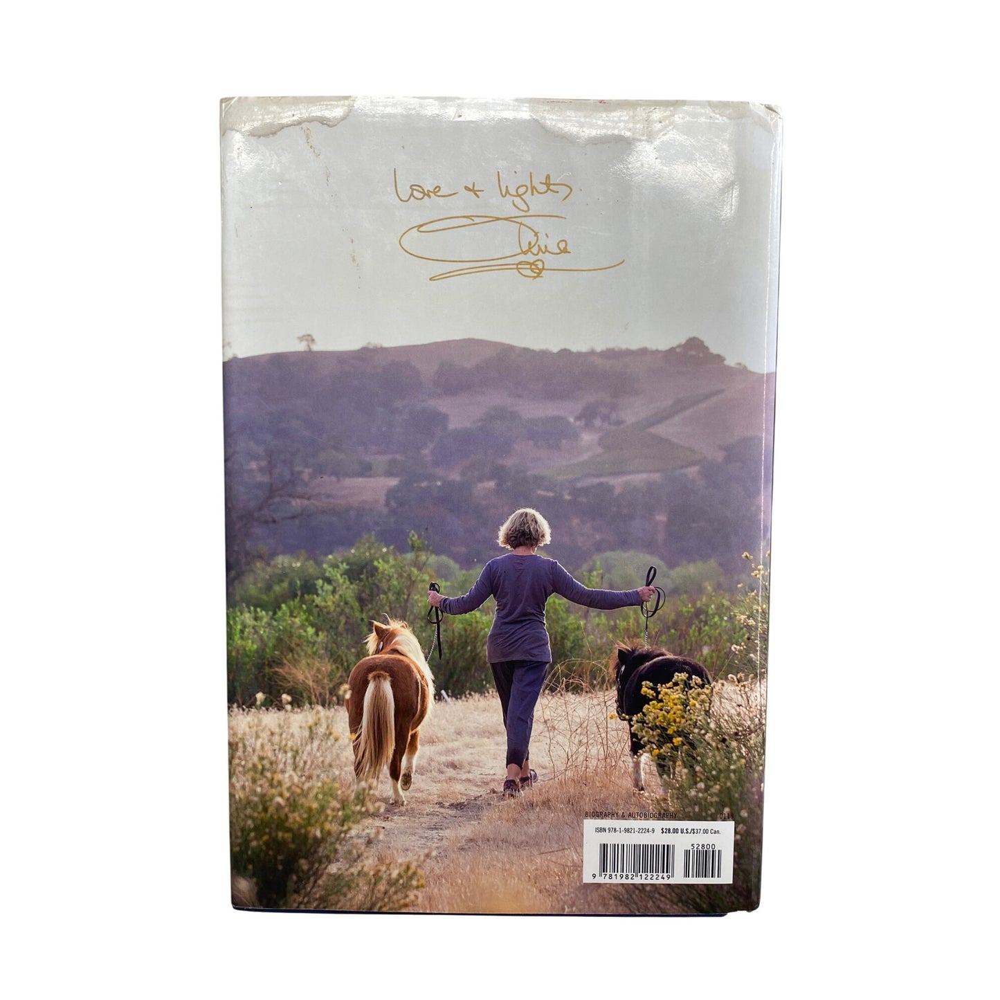 Olivia Newton-John "Dont Stop Believin" Hardcover Copy