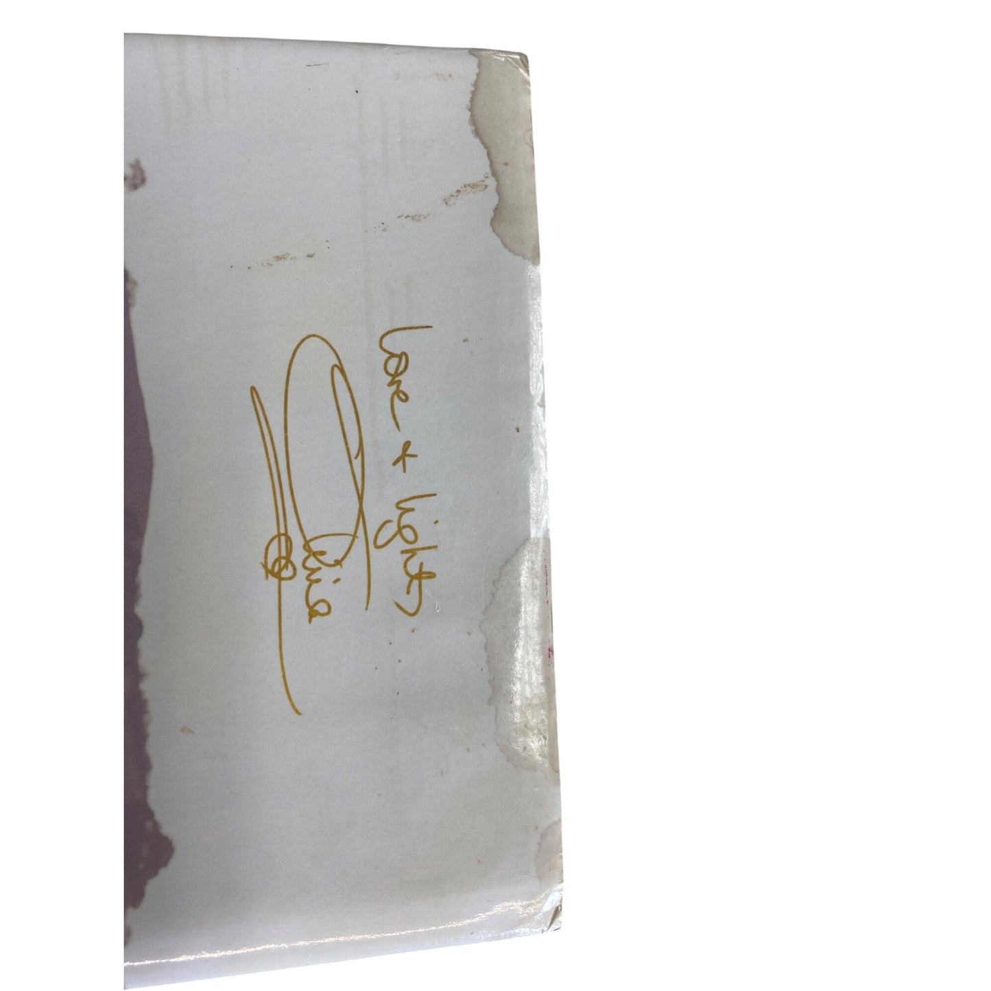 Olivia Newton-John "Dont Stop Believin" Hardcover Copy