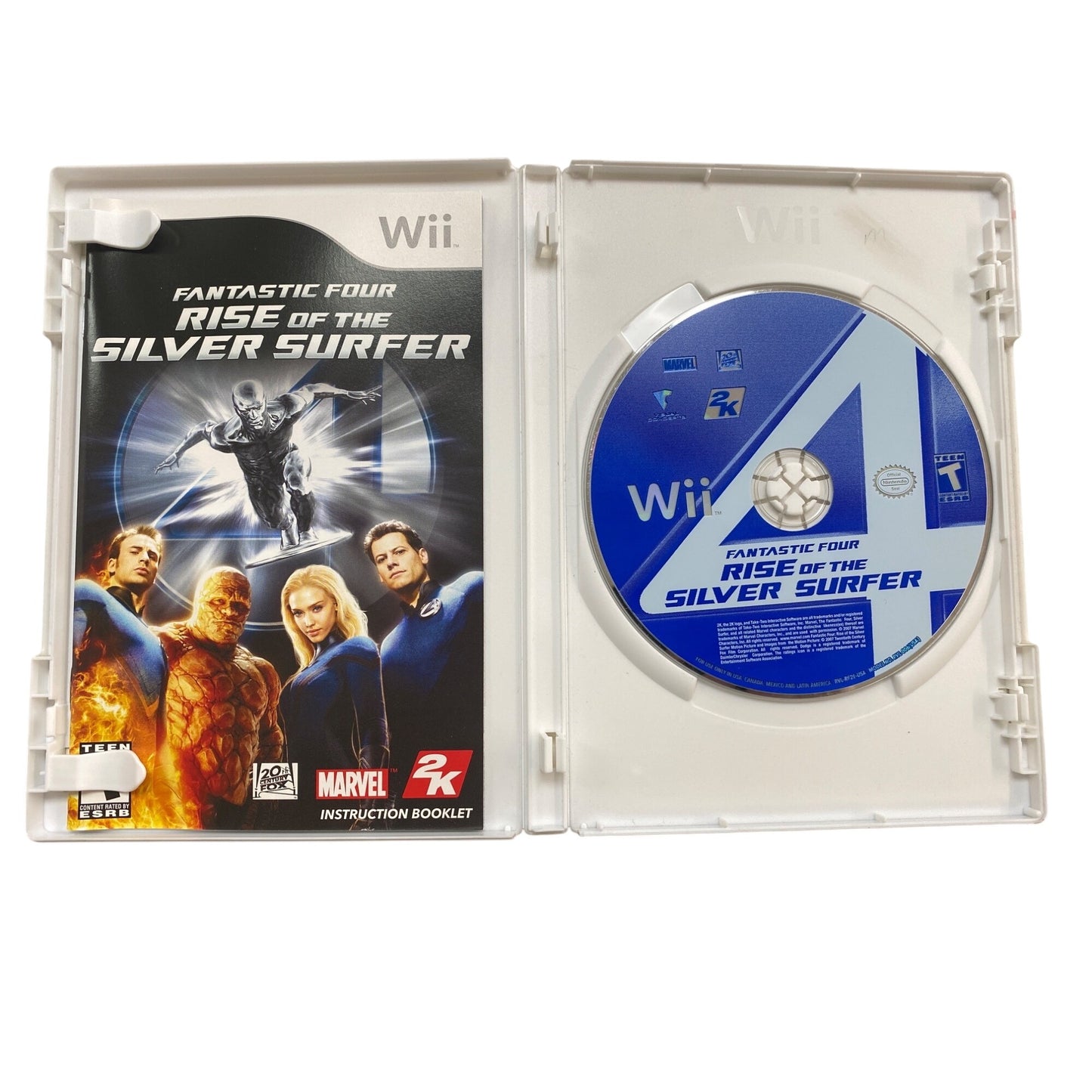 Fantastic Four: Rise Of The Silver Surfer Wii Game Complete