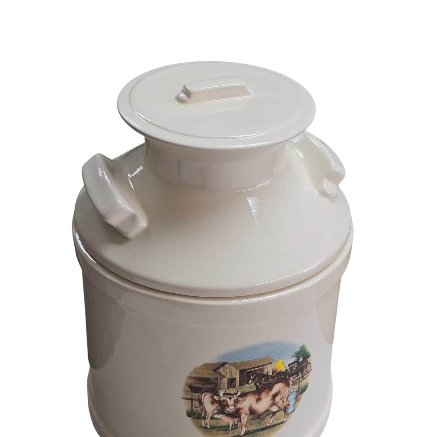 Dairy Farm Cow Milk Can