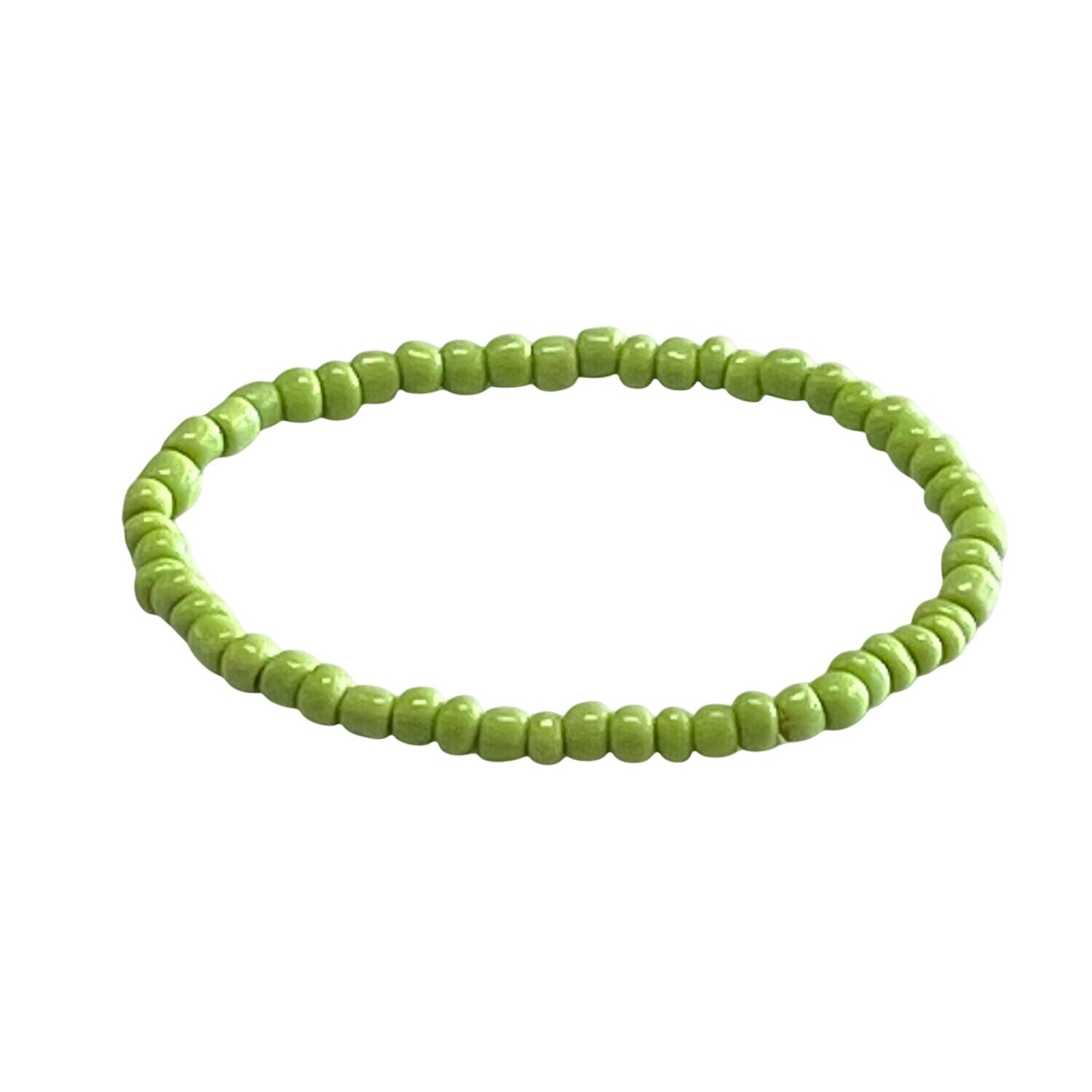 Handmade Lime Green Bracelet