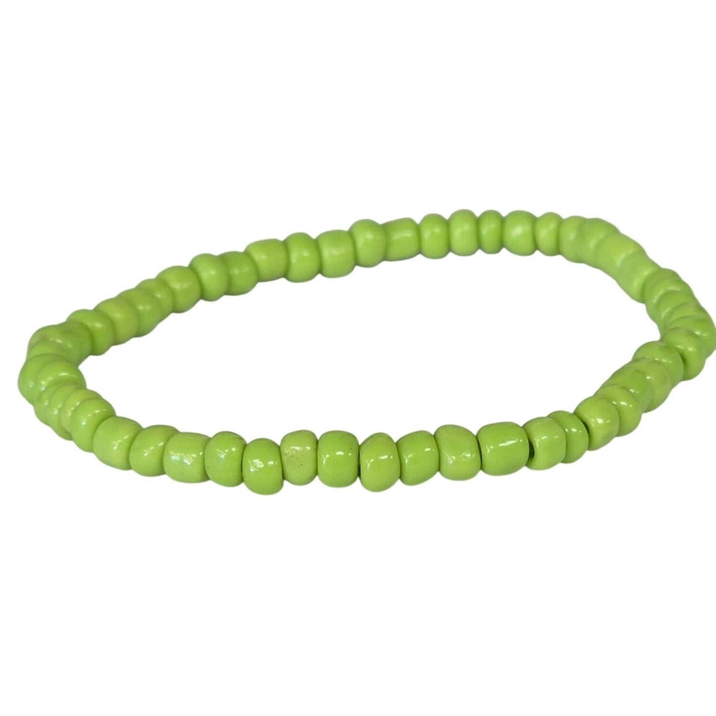 Handmade Lime Green Bracelet