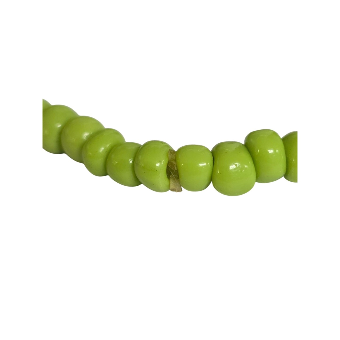 Handmade Lime Green Bracelet