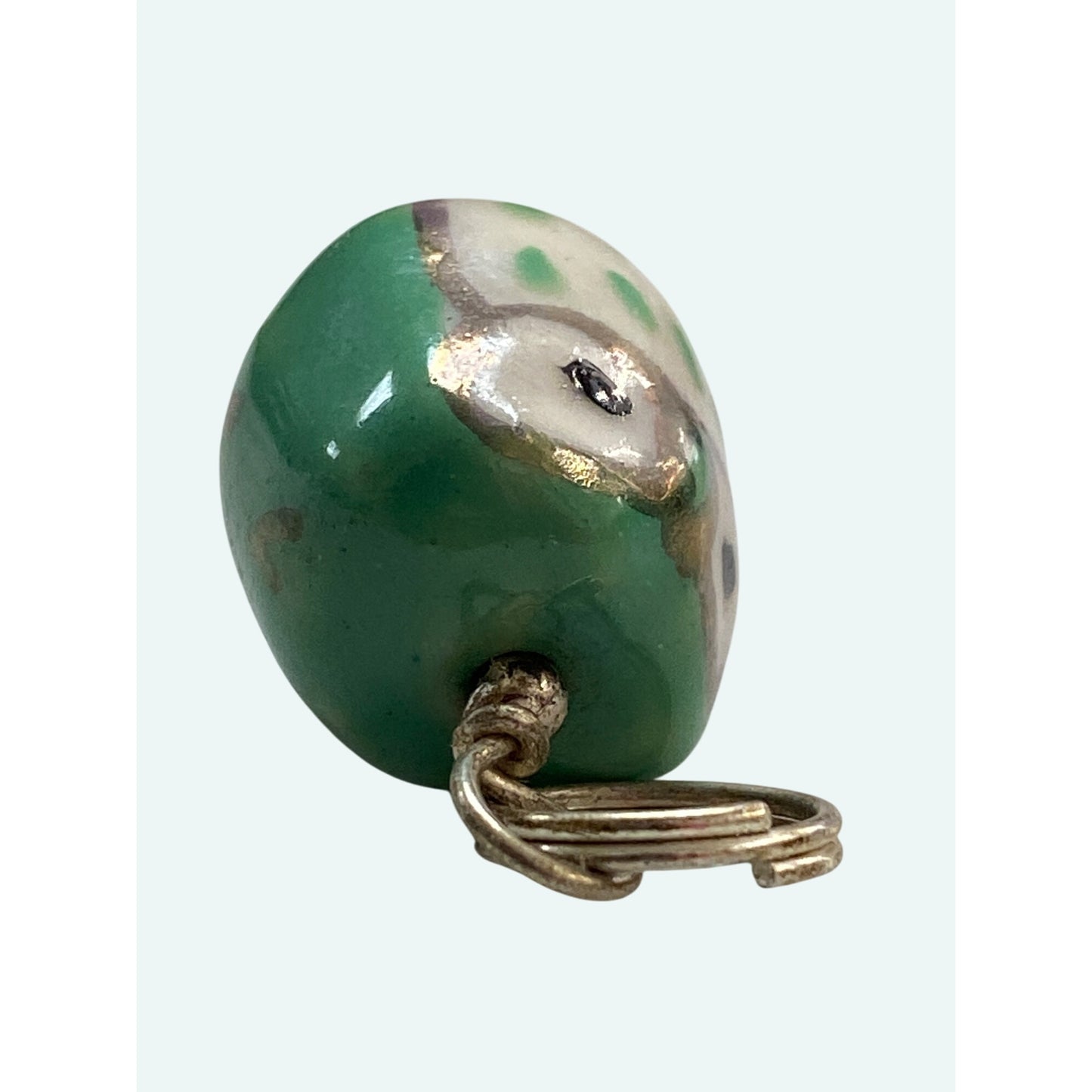 Handcrafted Ceramic Owl Pendant