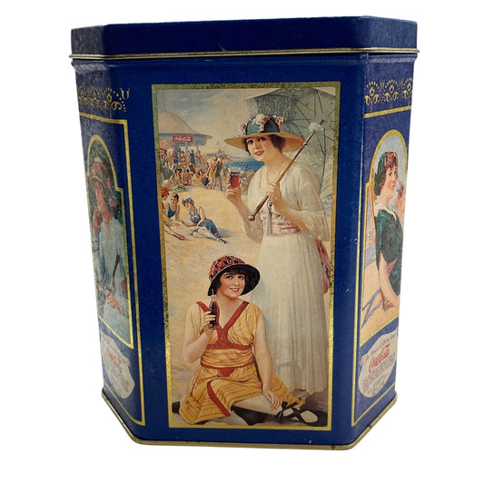 Vintage 1993 Coca-Cola Decorative Tin