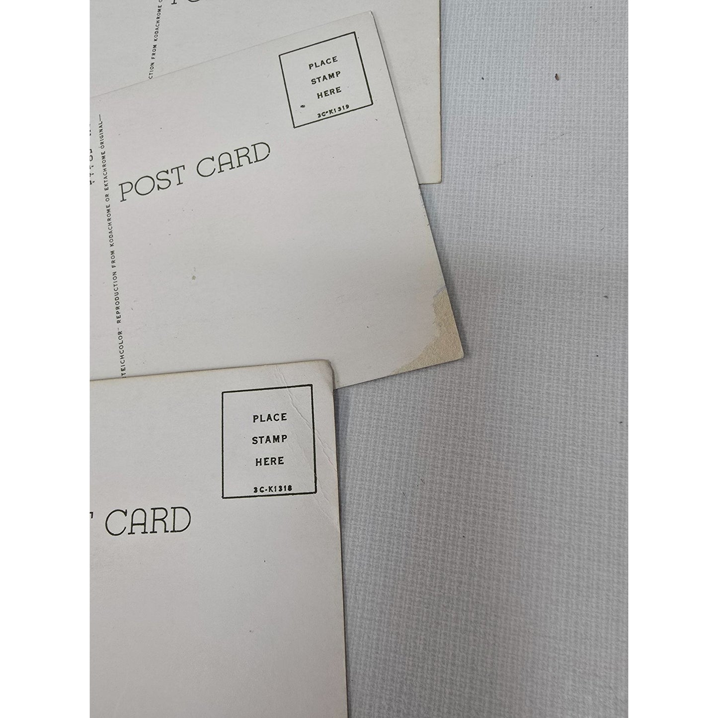 Vintage Michigan Wisconsin Nature & Maritime Postcards Lot Of 8 - Deer Boats & Waterfalls Unused