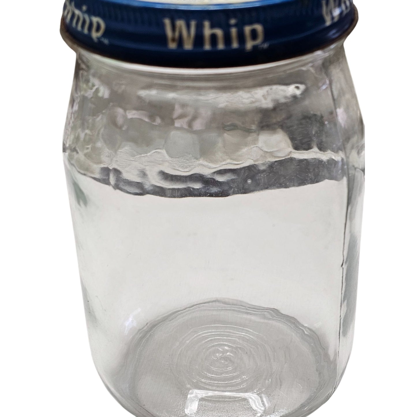 Vintage Miracle Whip Jar