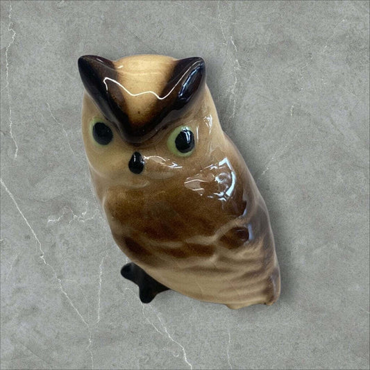 Hagen Renaker Original Brown Owl Figurine Miniature