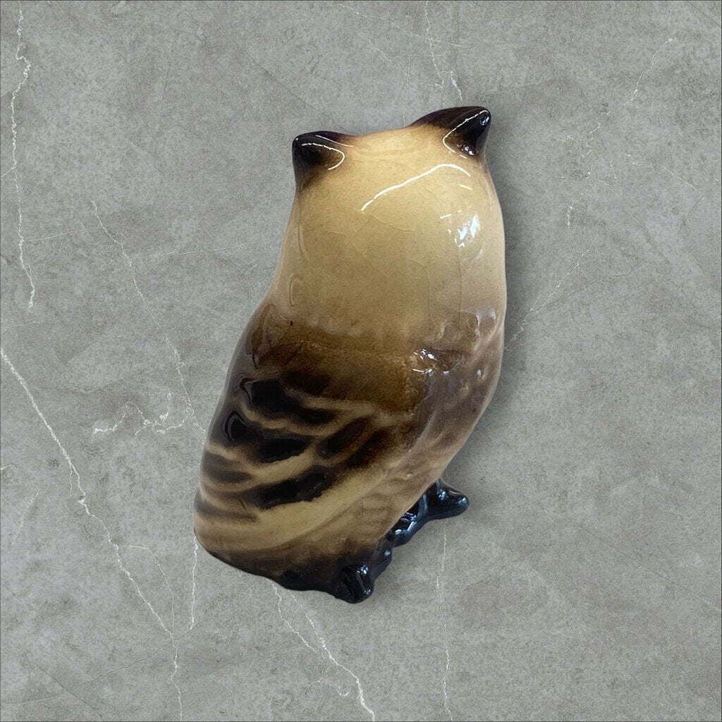 Hagen Renaker Original Brown Owl Figurine Miniature