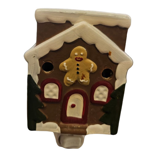 Gingerbread House Plug in Wall Wax Warmer