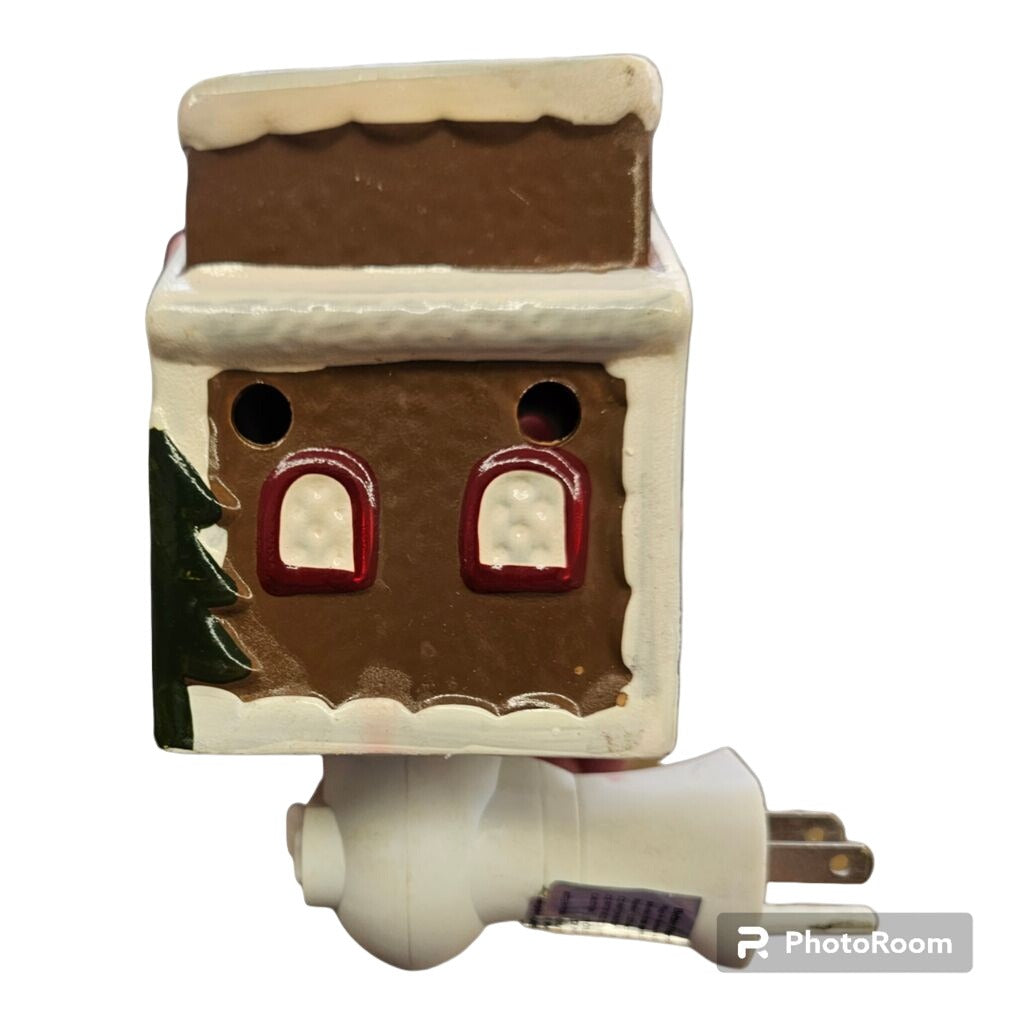 Gingerbread House Plug in Wall Wax Warmer