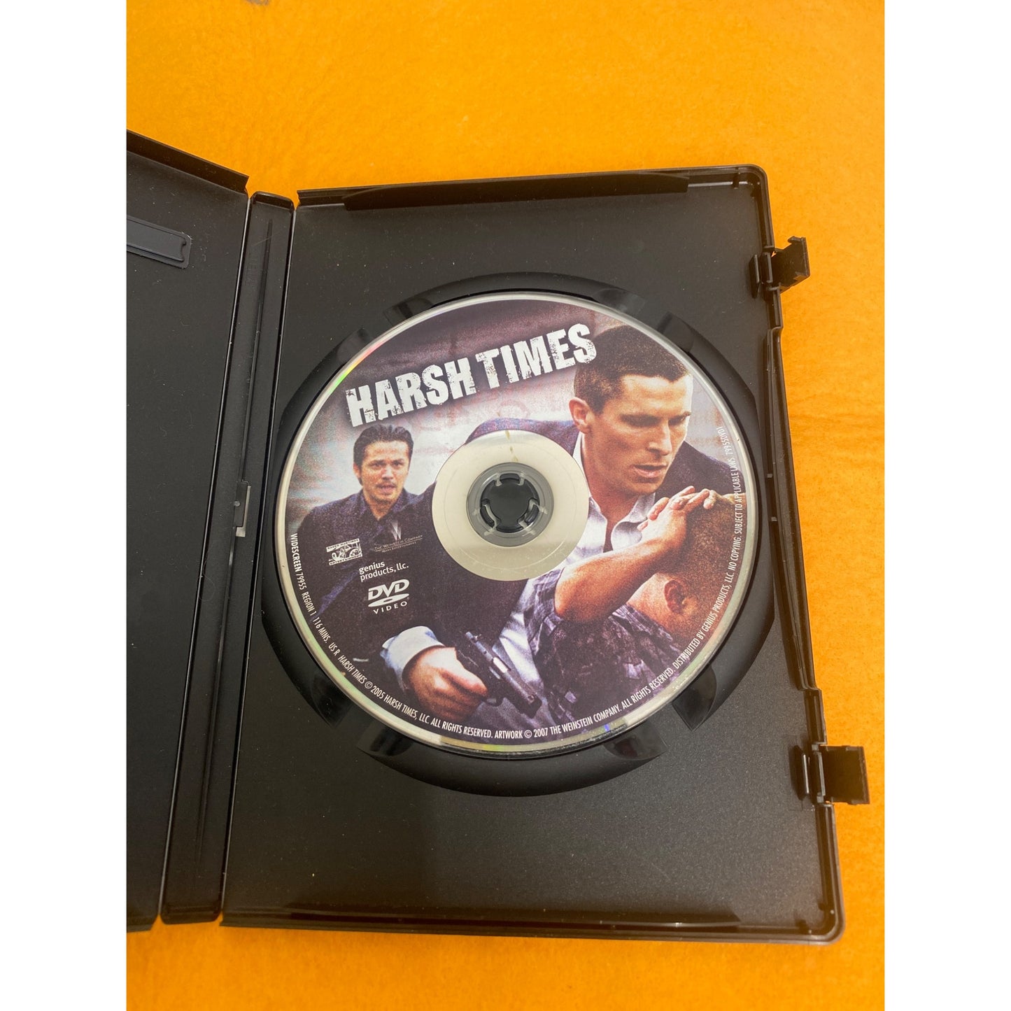 Harsh Times DVD Movie Starring Christian Bale & Freddy Rodriguez With Special Features