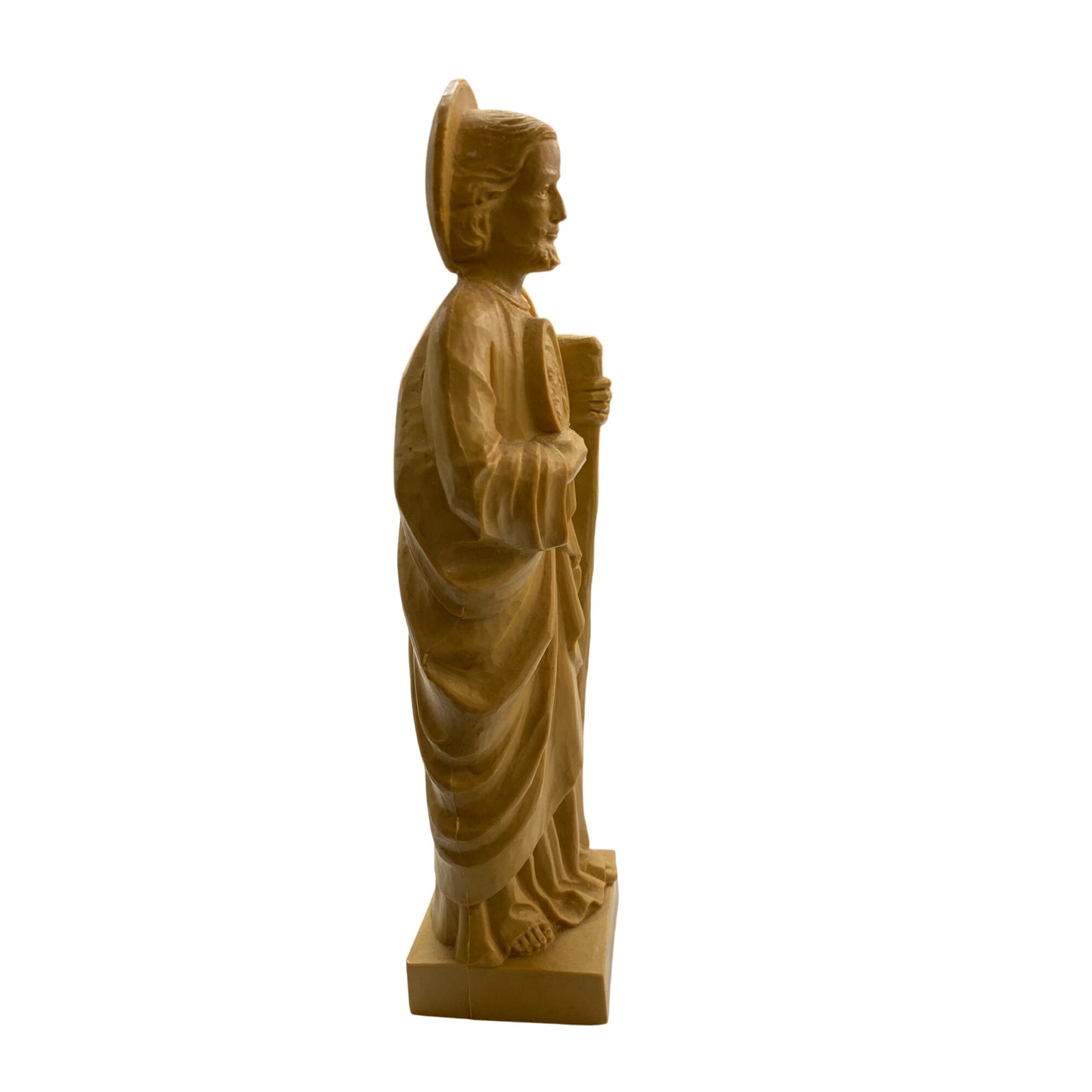 Plastic St. Jude Statue Religious Home Decor Figurine 8.5 inches tall