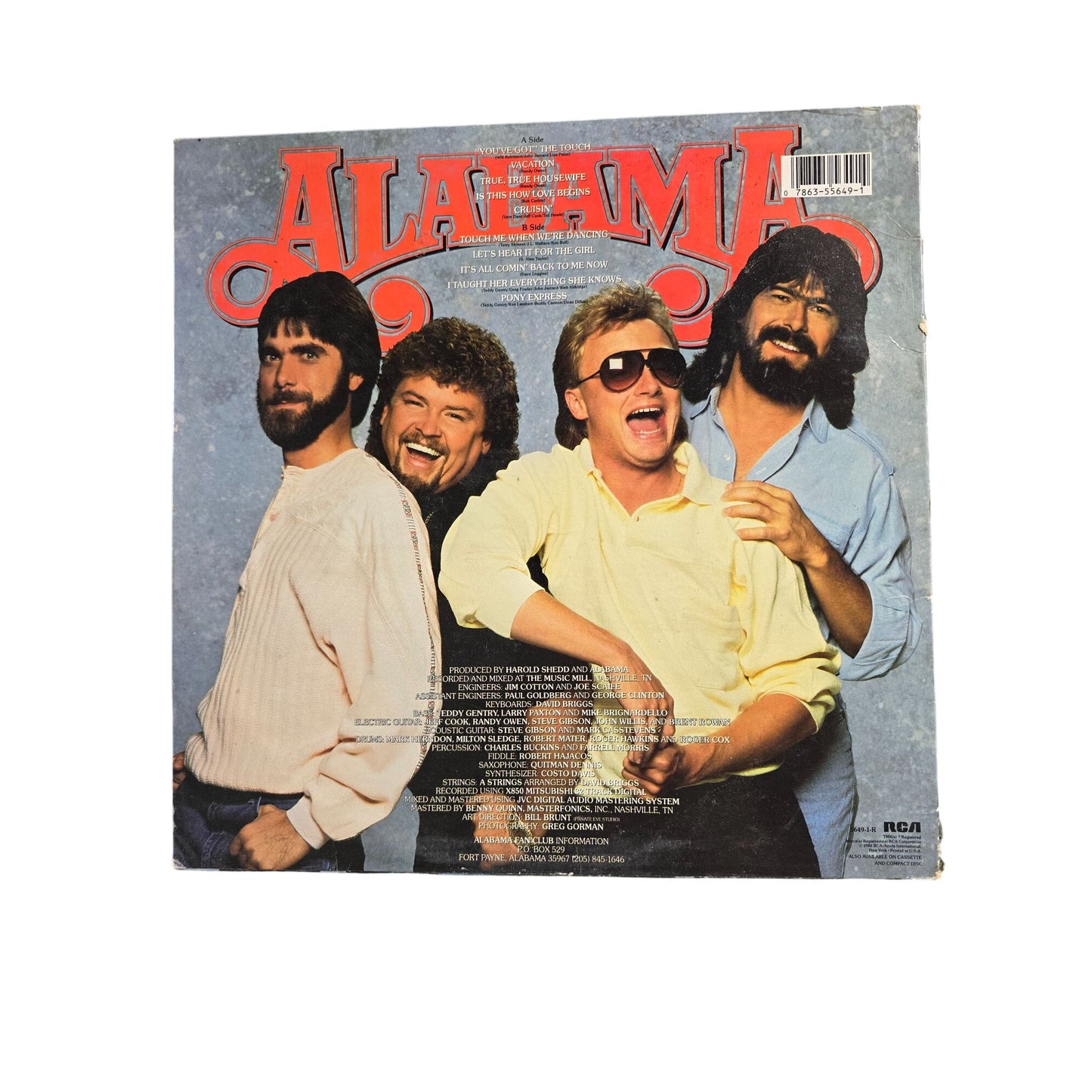 The Touch By Alabama LP