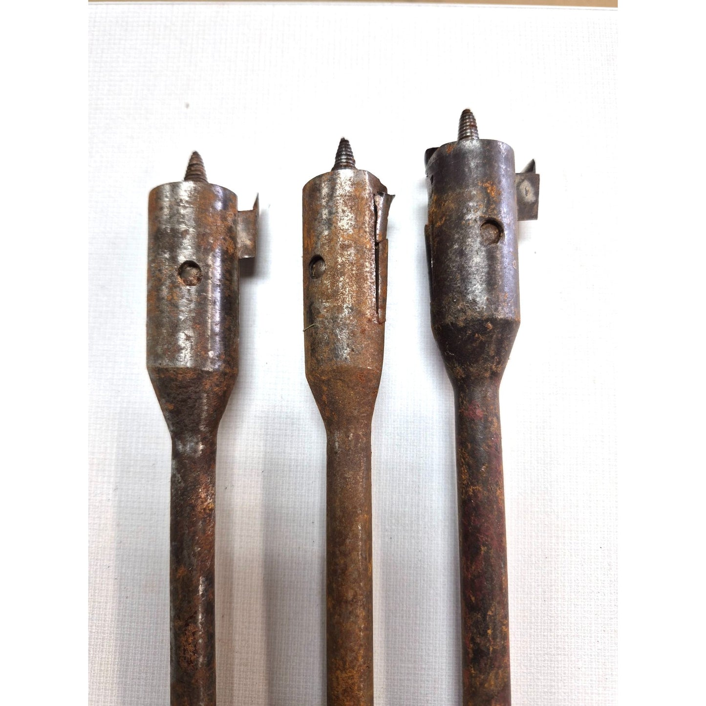 Vintage Adjustable Wood Auger Brace Drill Bits