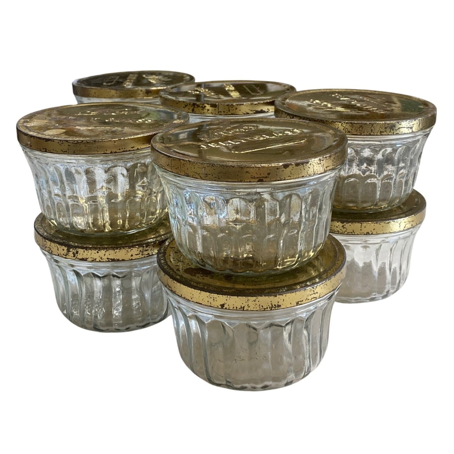 Vintage Kerr Glass Jelly Jars Lot 10