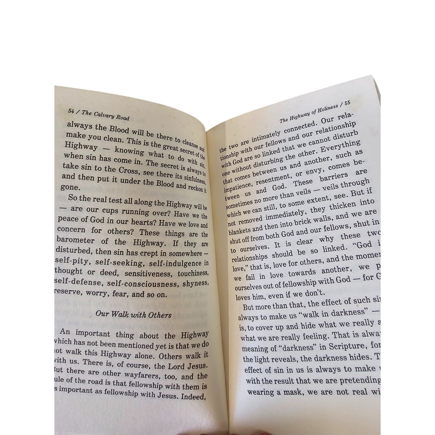 The Calvary Road By Roy Hession Paperback Christian Literature Crusade 1950