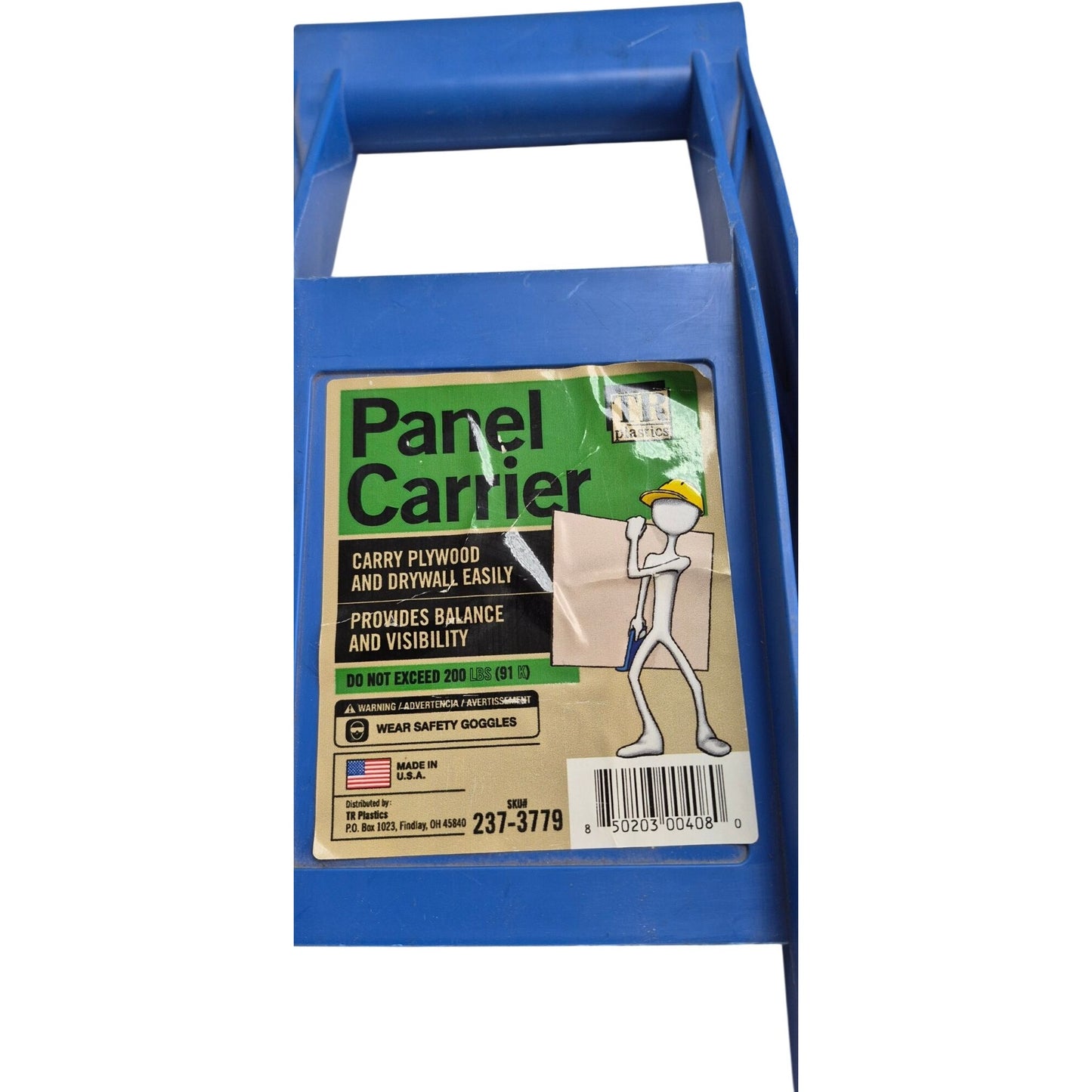 Blue TR Plastics Panel Carrier