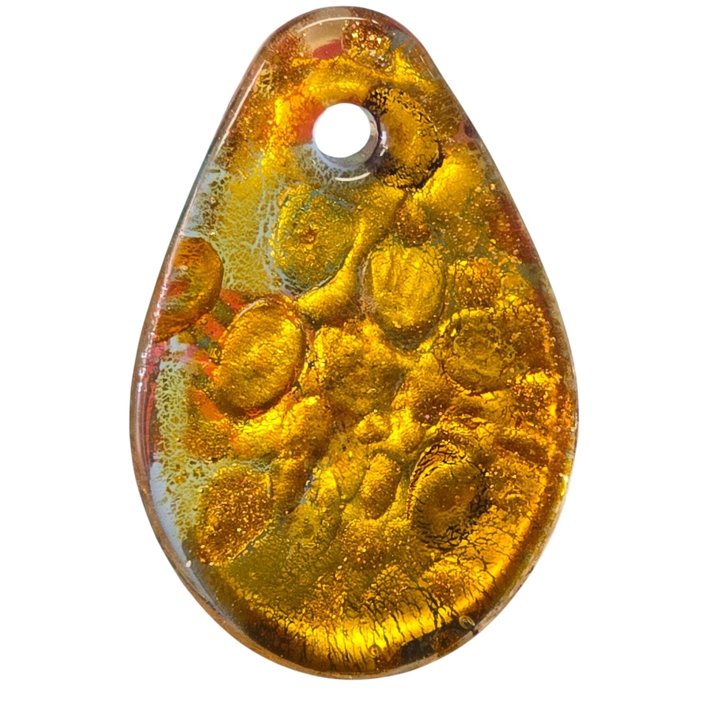 Millefiori Art Glass Pendant