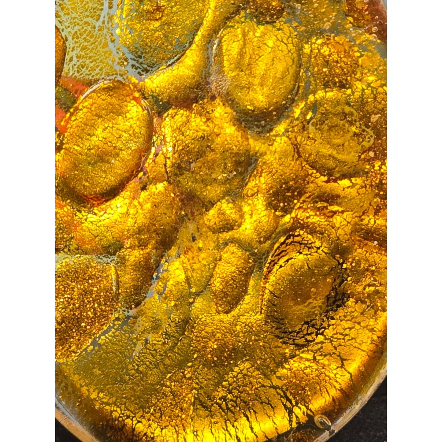 Millefiori Art Glass Pendant