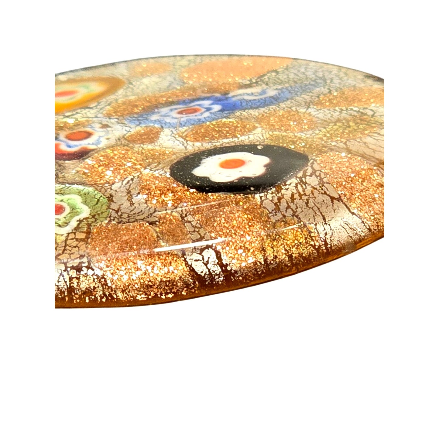 Millefiori Art Glass Pendant