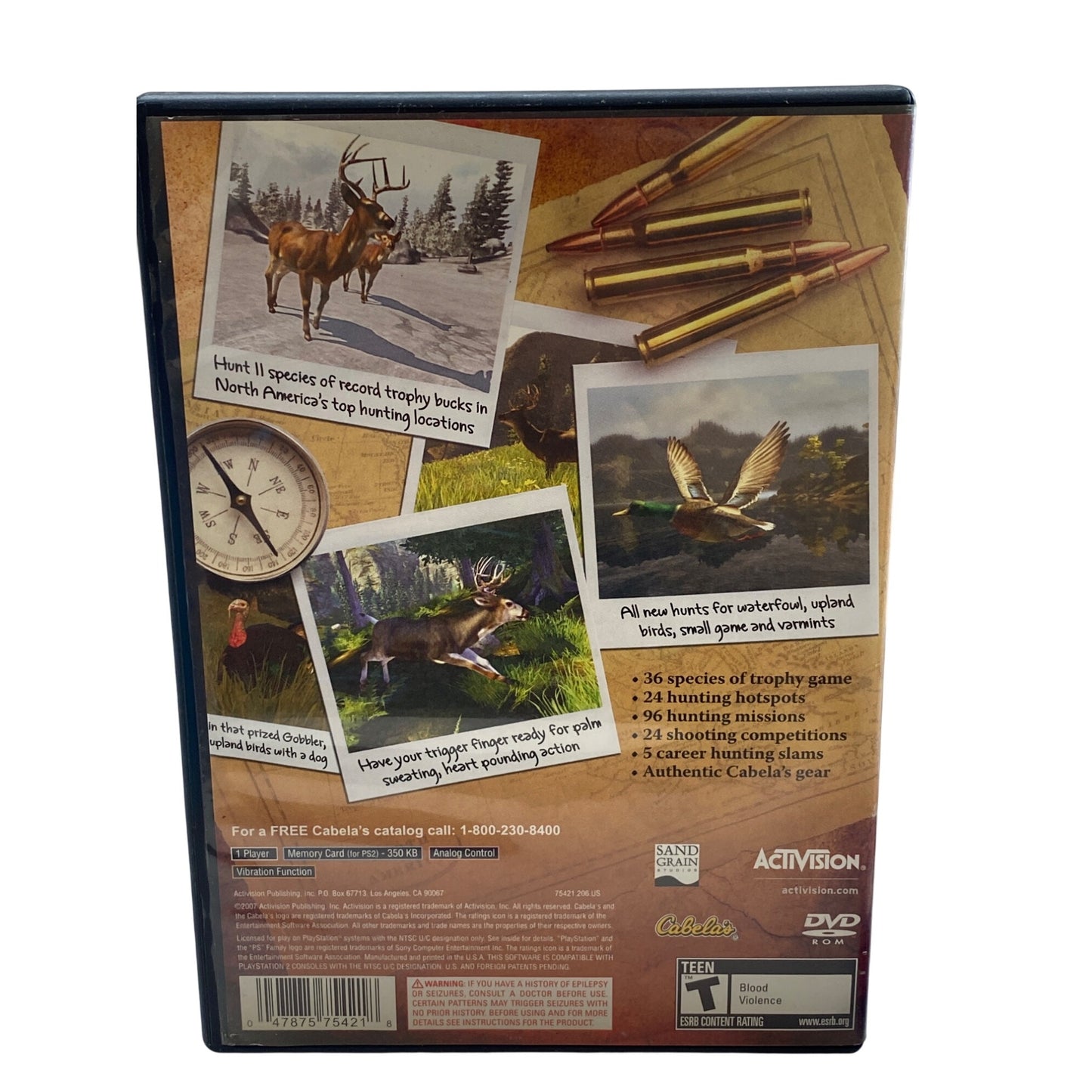 Cabelas Trophy Bucks PlayStation 2 Game