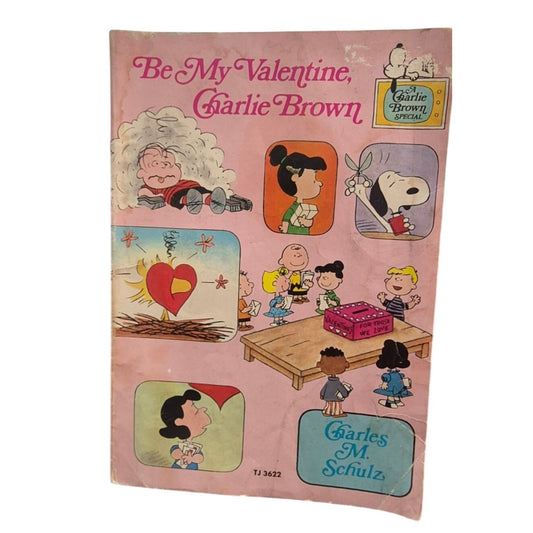 Be My Valentine Charlie Brown 1976 Vintage Comic Book Charles M. Schulz